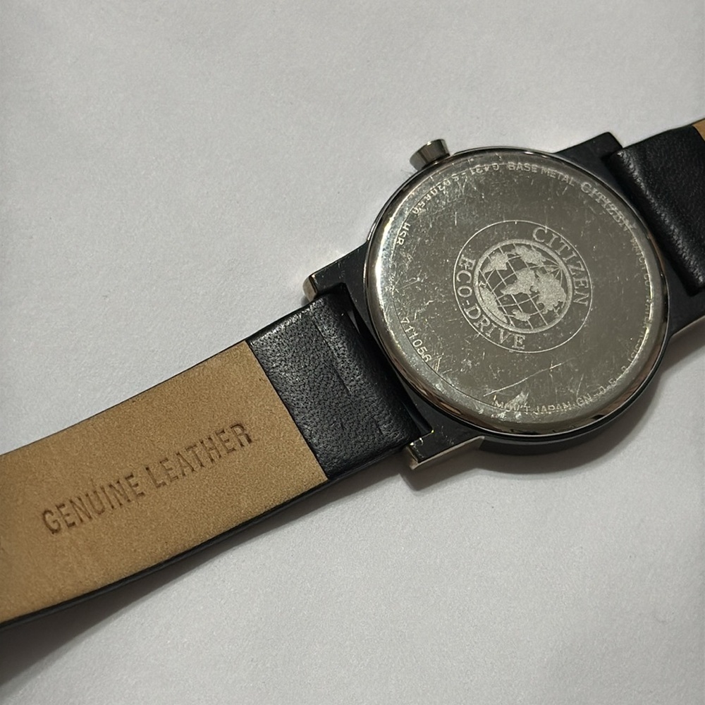 Citizen watch letaher band View 3
